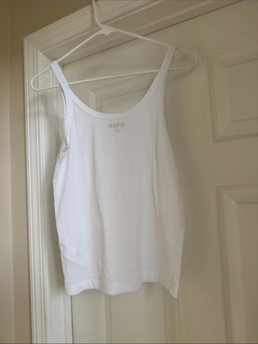 J.Crew Women's White Featherweight Camisole